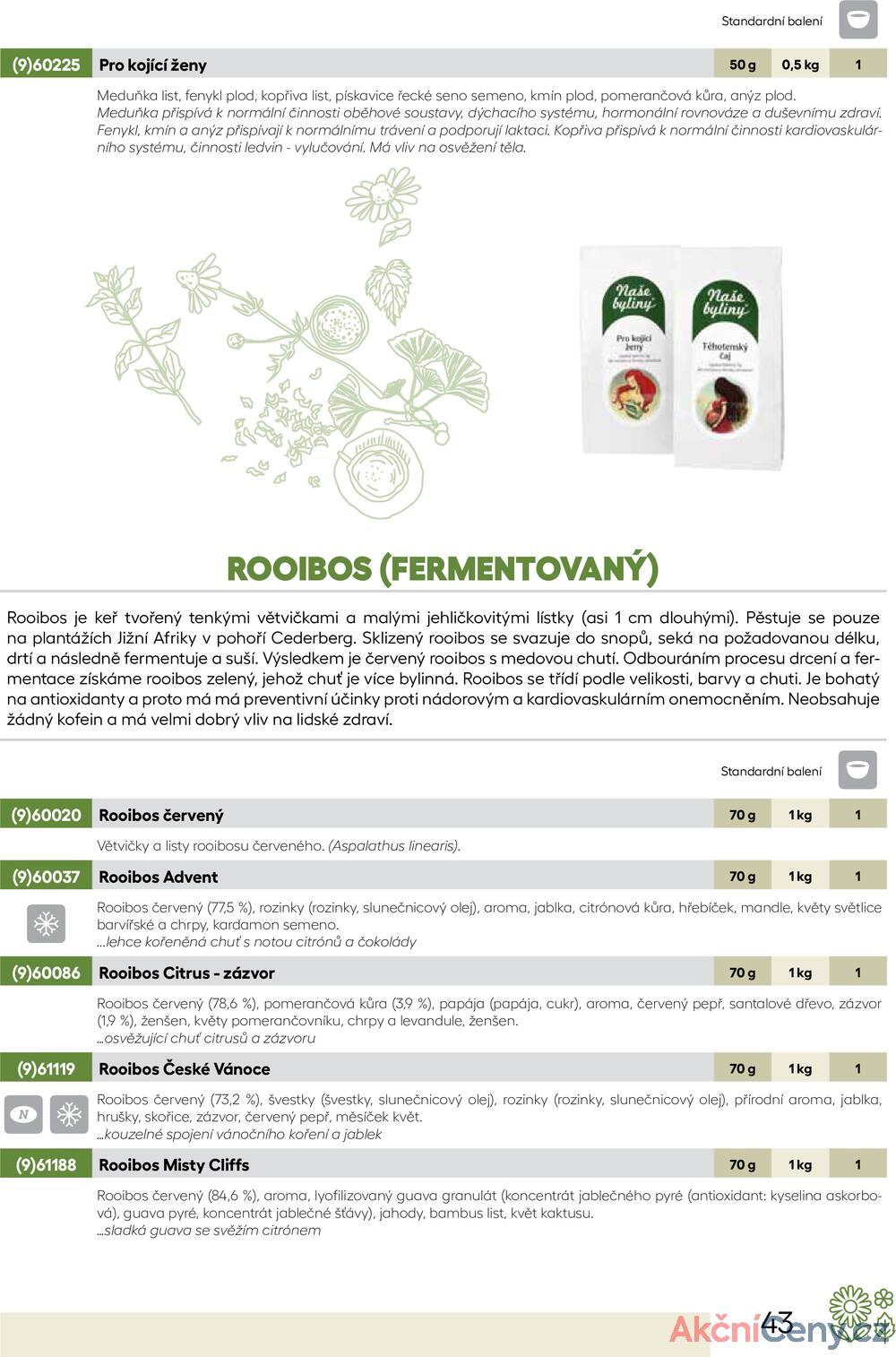 Leták Oxalis - čaj a káva
		  platný do 31.12.2025 - strana 45
