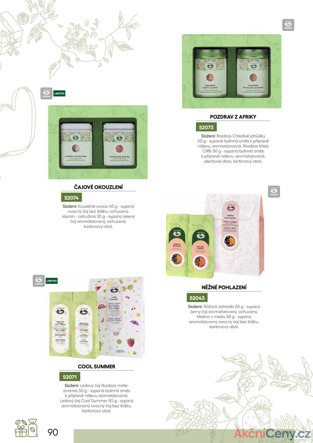 Leták Oxalis - čaj a káva
		  platný do 31.12.2025 - strana 92