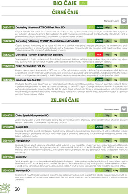 Leták Oxalis - čaj a káva
		  platný do 31.12.2025 - strana 32