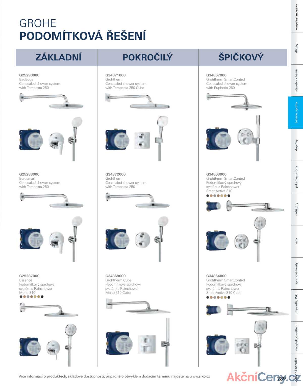 Siko katalog koupelen 2024/2025 strana 289