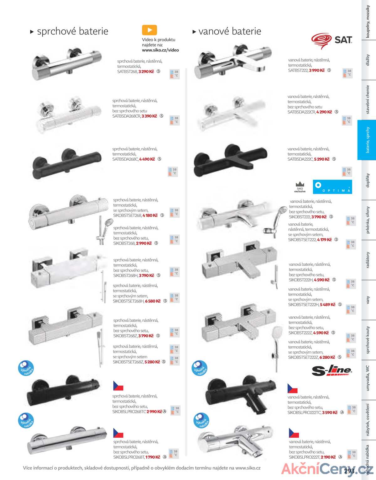 Siko katalog koupelen 2024/2025 strana 293