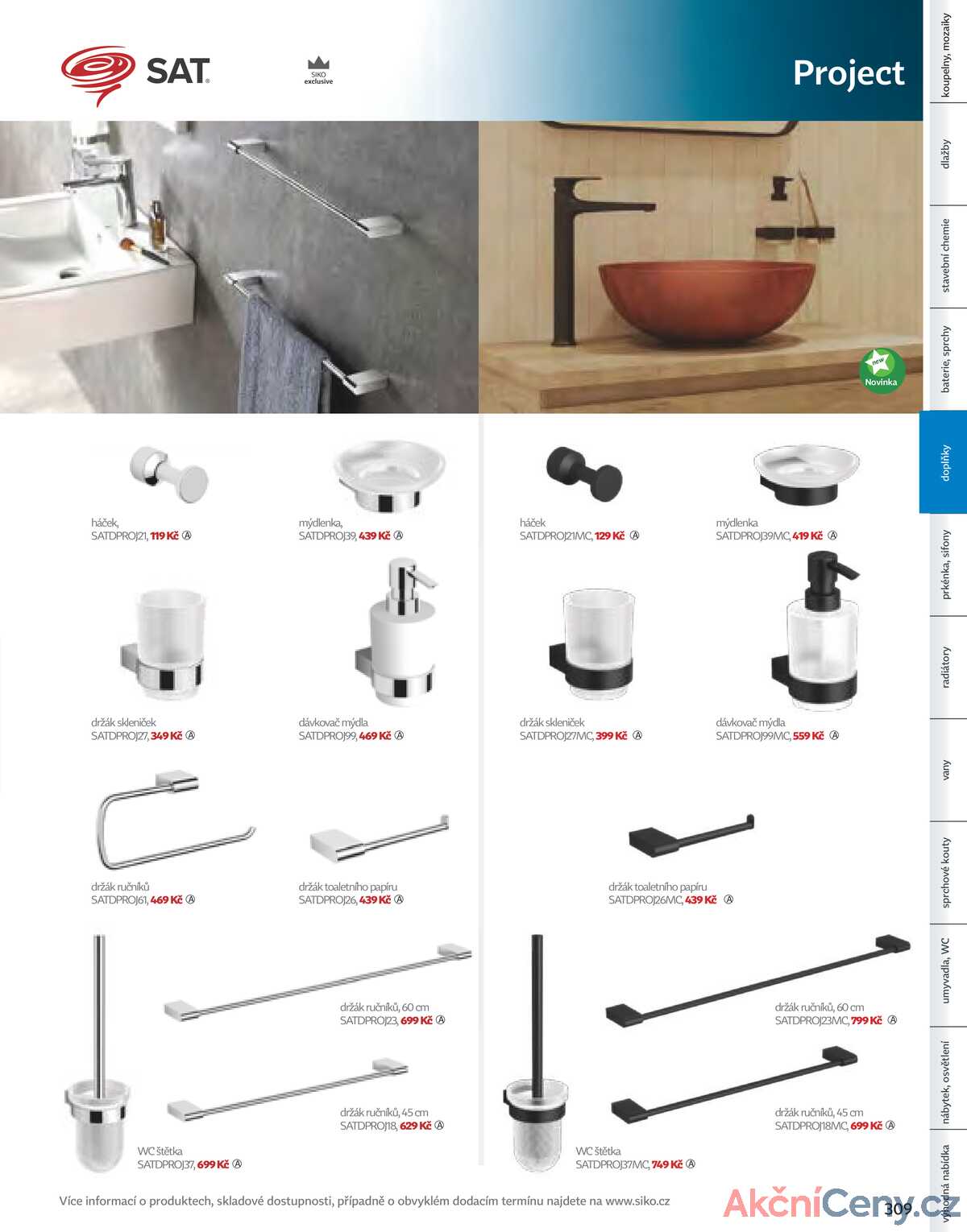 Siko katalog koupelen 2024/2025 strana 309
