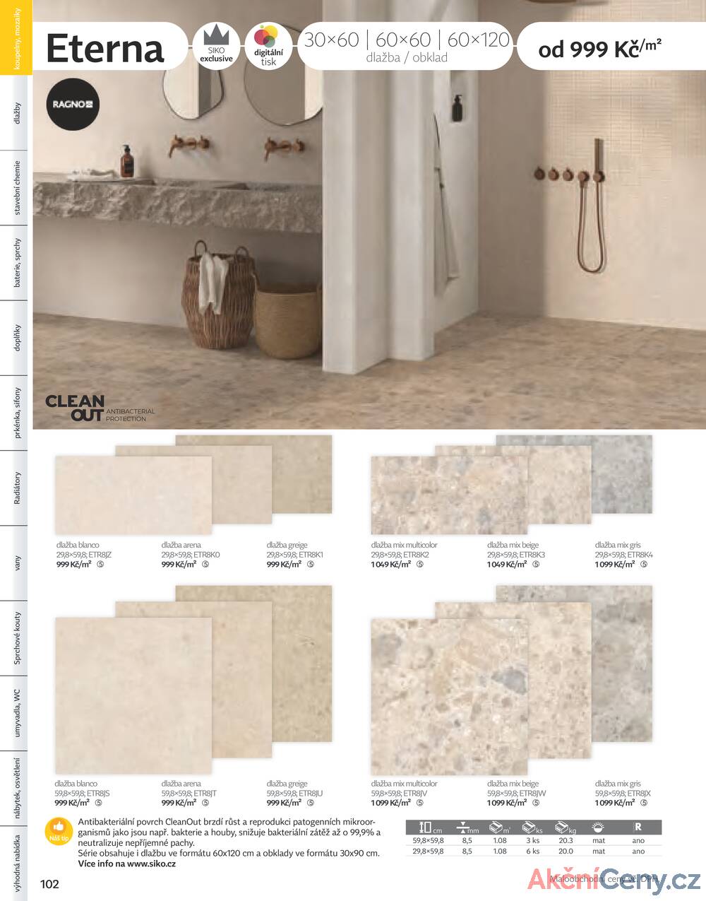 Leták Siko koupelny
platný do 31.12.2025 - strana 102