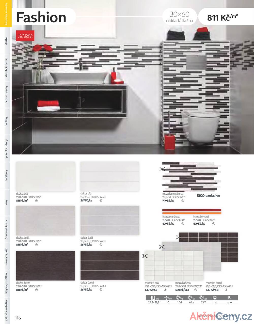 Leták Siko koupelny
platný do 31.12.2025 - strana 116