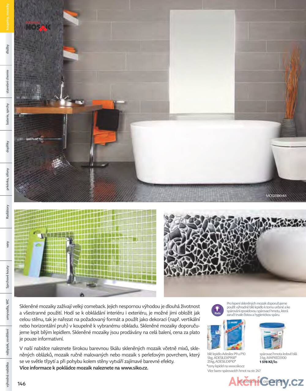 Leták Siko koupelny
platný do 31.12.2025 - strana 146