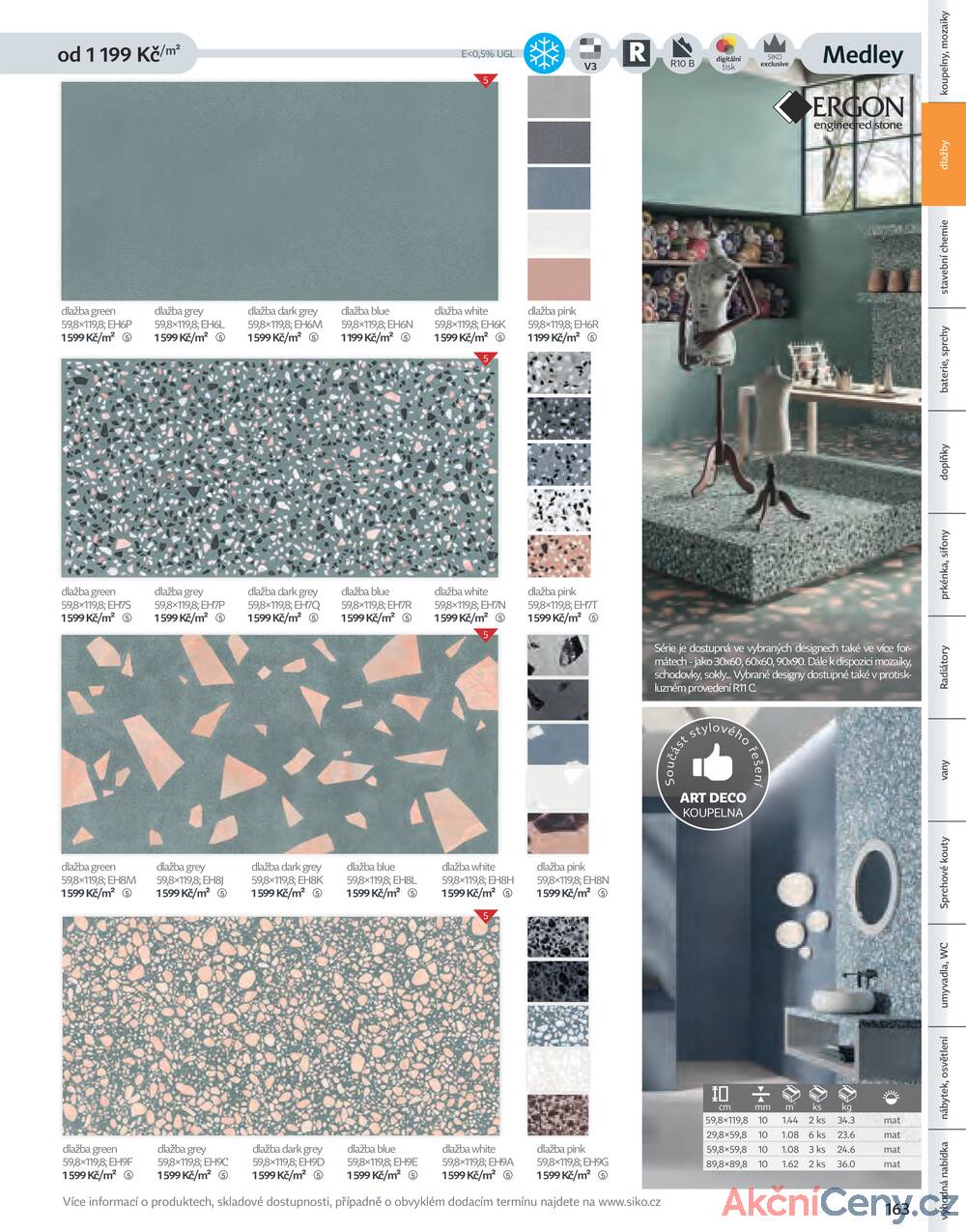 Leták Siko koupelny
platný do 31.12.2025 - strana 163