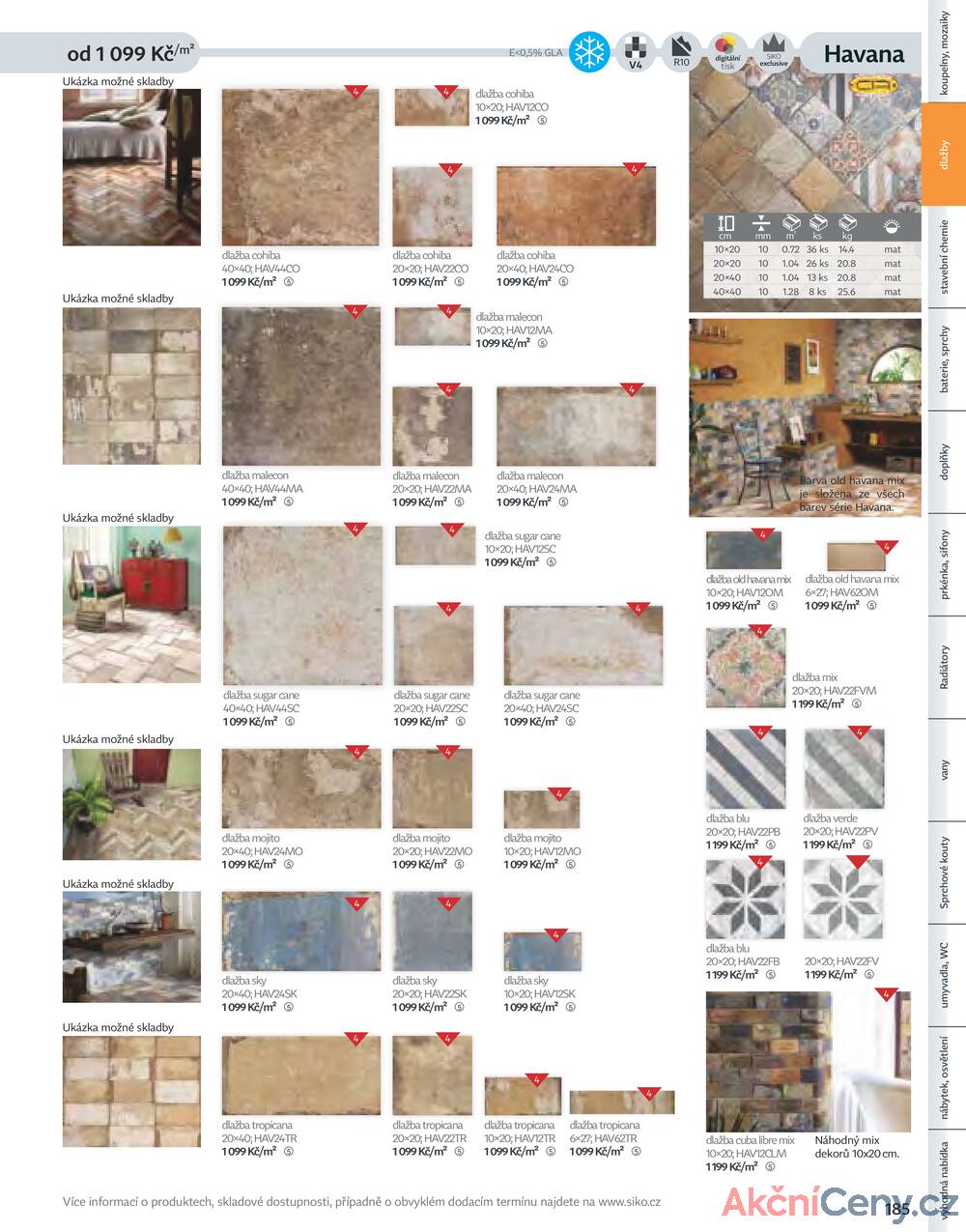 Leták Siko koupelny
platný do 31.12.2025 - strana 185