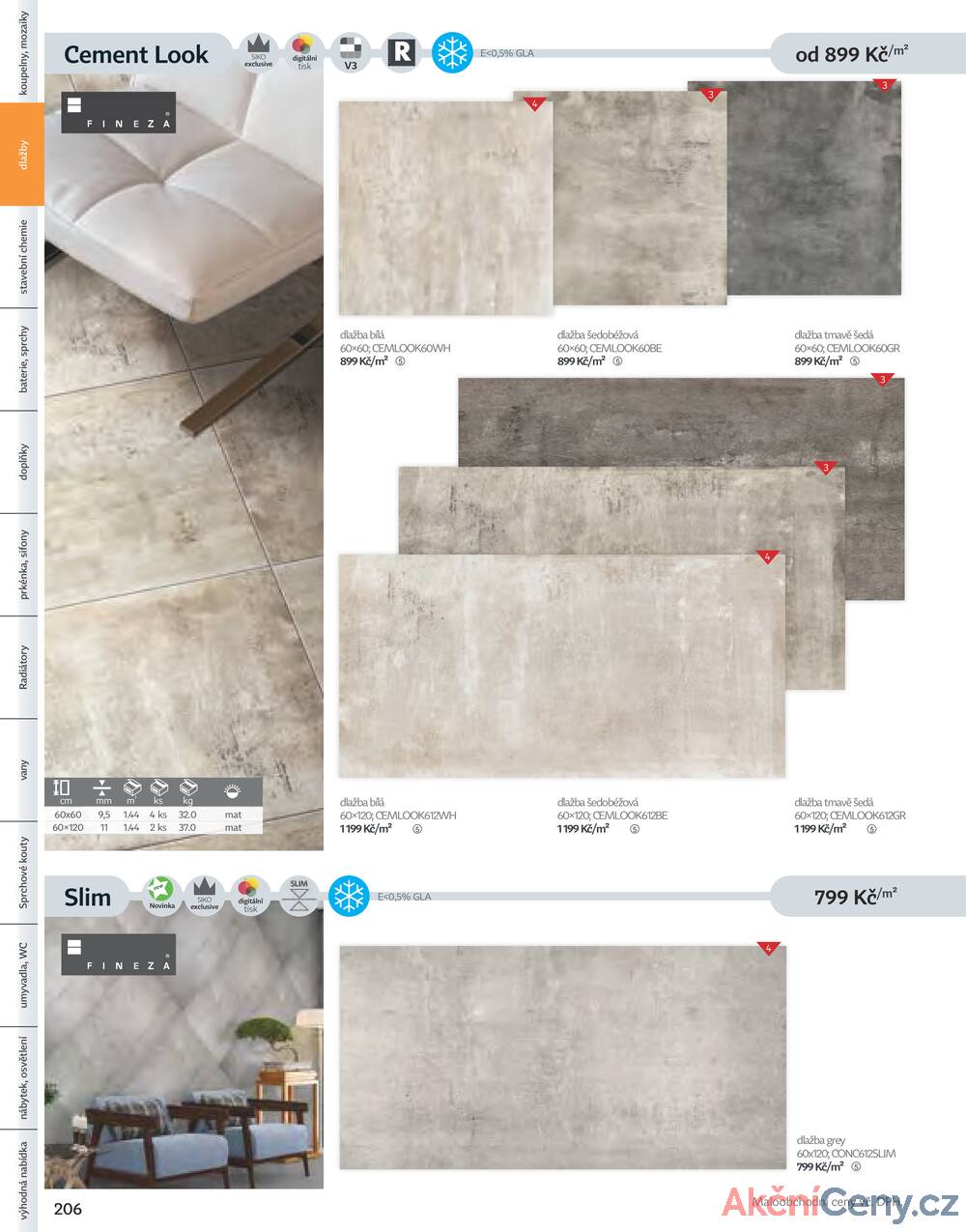 Leták Siko koupelny
platný do 31.12.2025 - strana 206