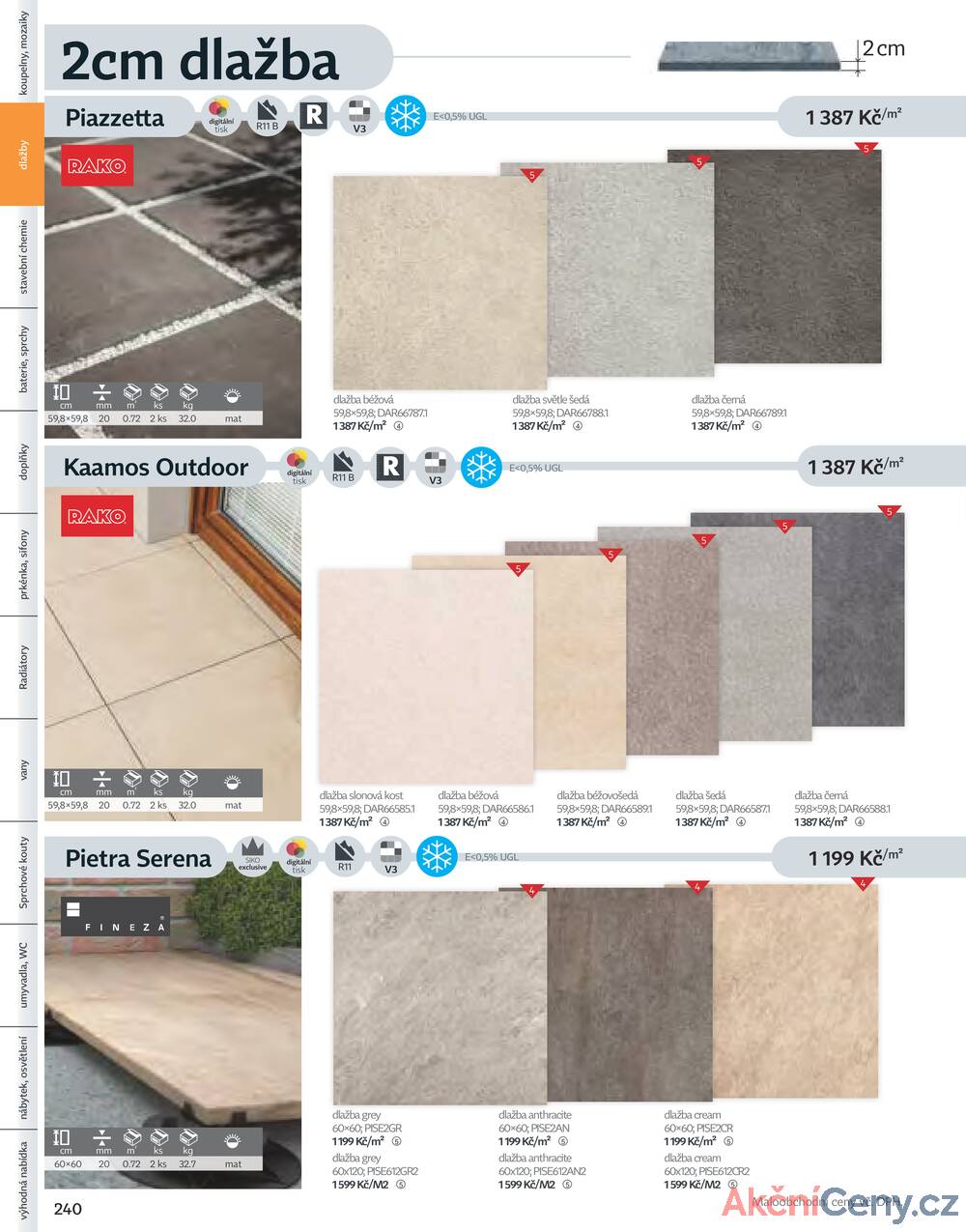 Leták Siko koupelny
platný do 31.12.2025 - strana 240