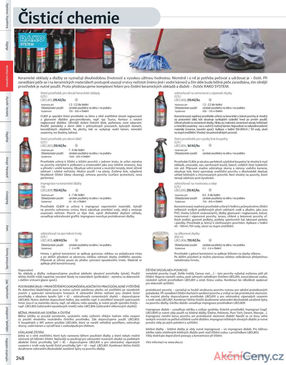 Leták Siko koupelny
platný do 31.12.2025 - strana 248