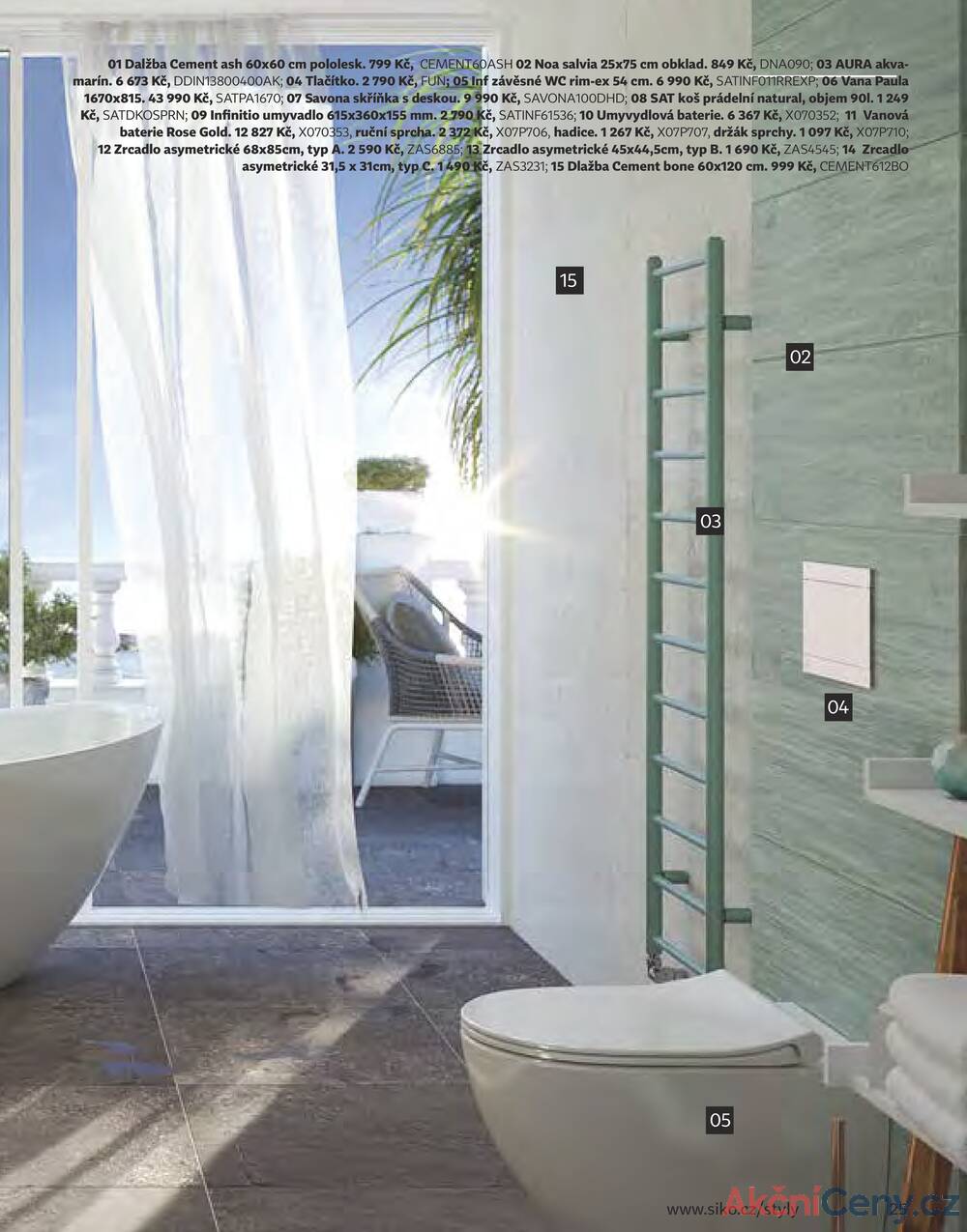 Leták Siko koupelny
platný do 31.12.2025 - strana 25