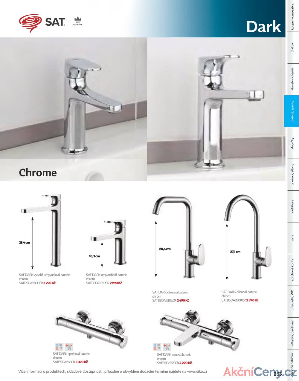 Leták Siko koupelny
platný do 31.12.2025 - strana 263