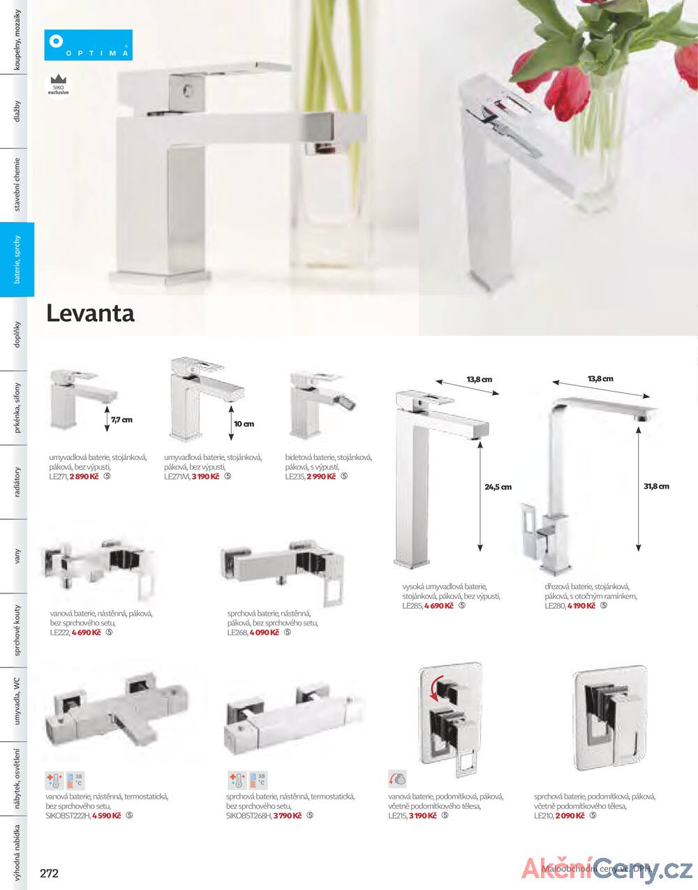 Leták Siko koupelny
platný do 31.12.2025 - strana 272