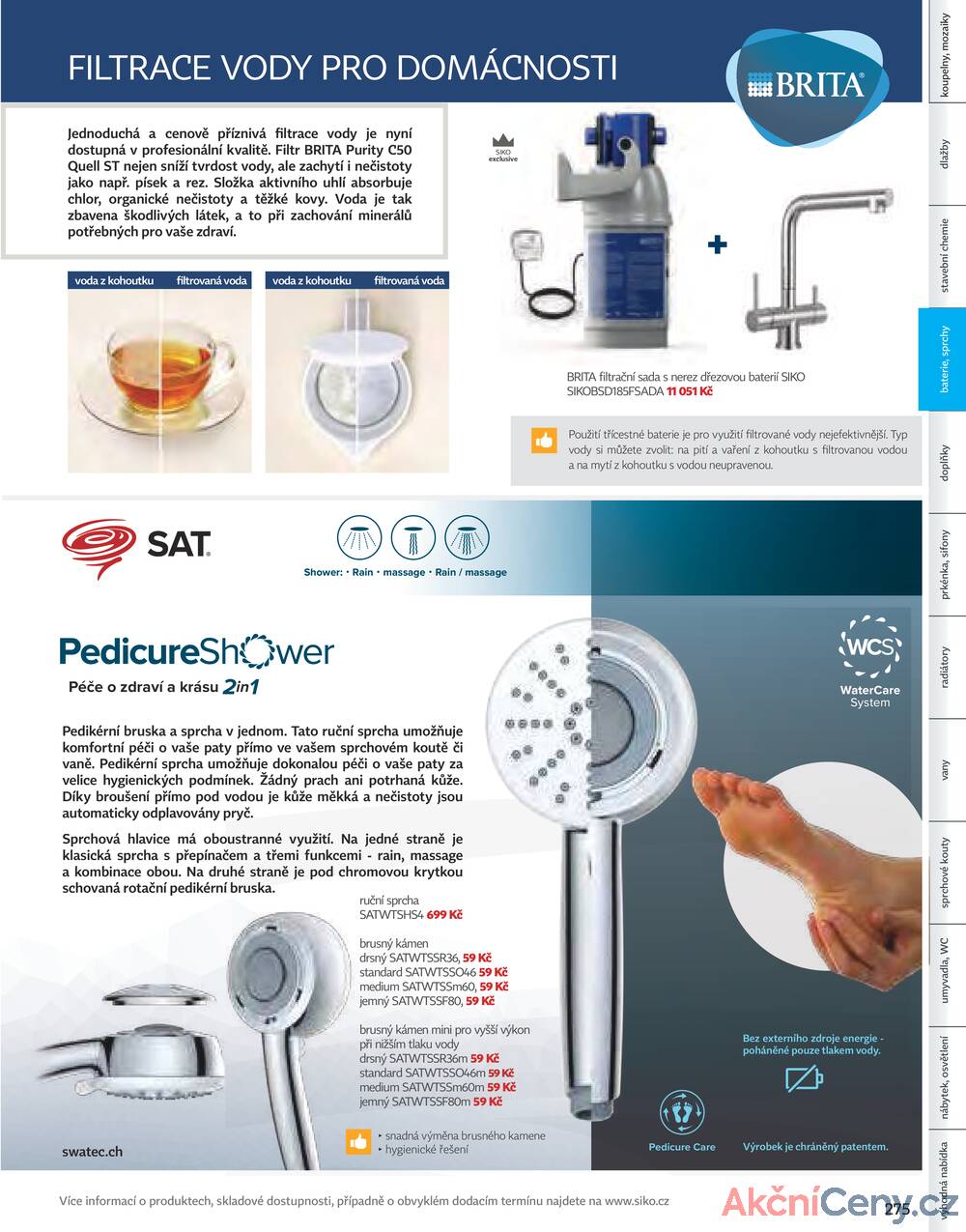 Leták Siko koupelny
platný do 31.12.2025 - strana 275