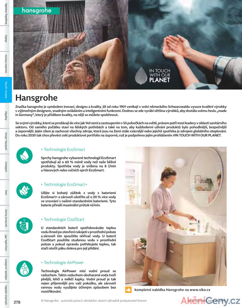 Leták Siko koupelny
platný do 31.12.2025 - strana 278