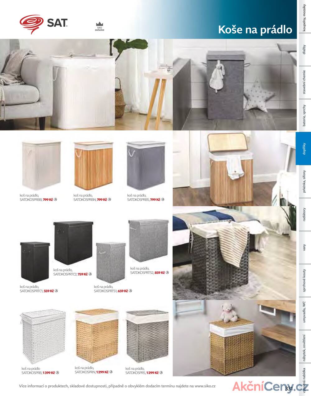 Leták Siko koupelny
platný do 31.12.2025 - strana 331