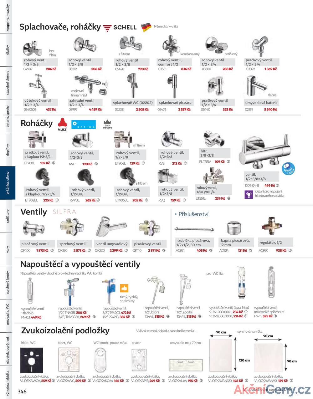Leták Siko koupelny
platný do 31.12.2025 - strana 346