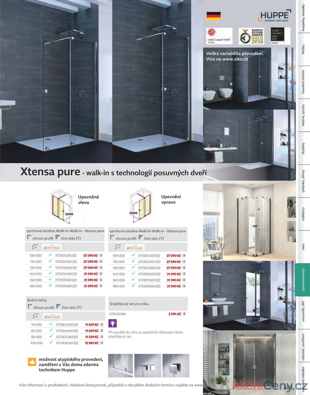 Leták Siko koupelny
platný do 31.12.2025 - strana 405