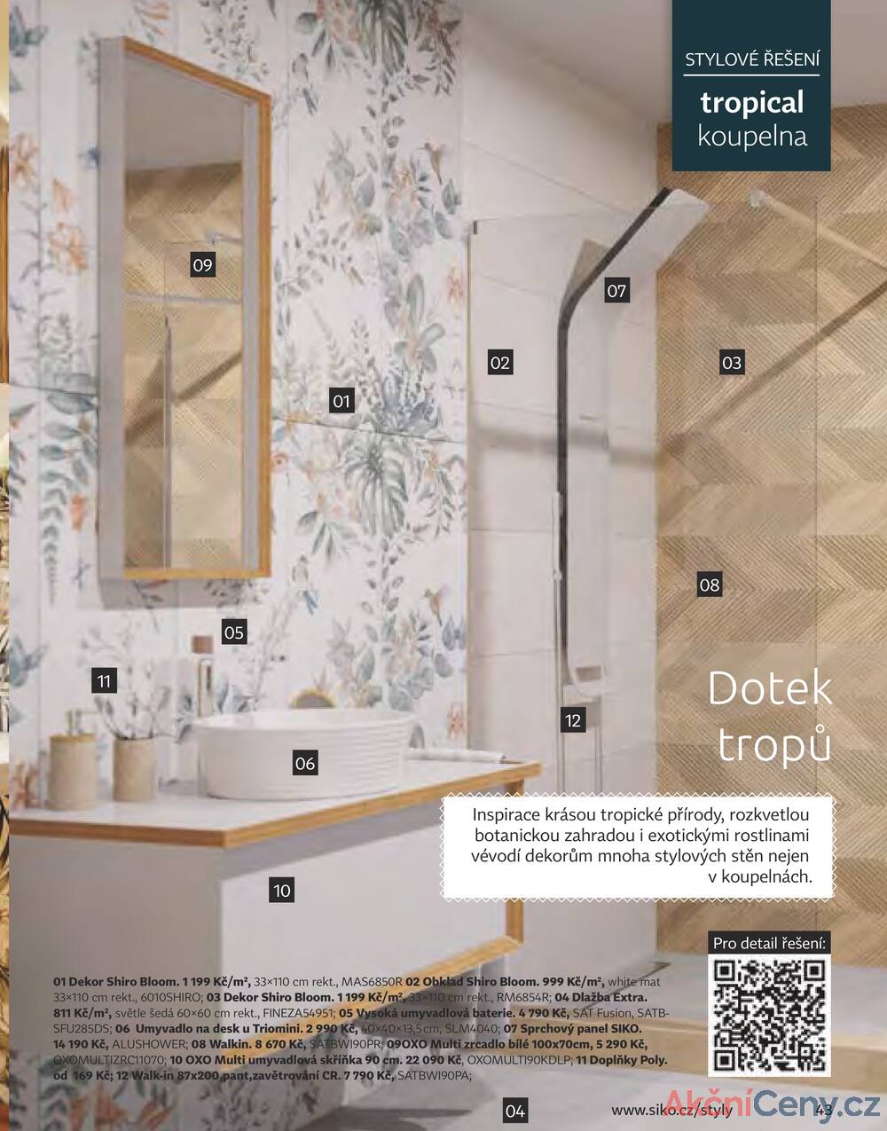 Leták Siko koupelny
platný do 31.12.2025 - strana 43