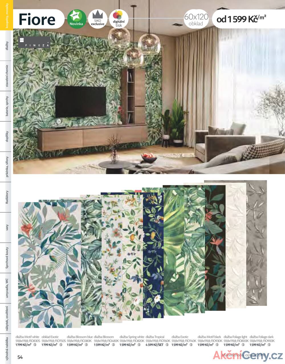 Leták Siko koupelny
platný do 31.12.2025 - strana 54