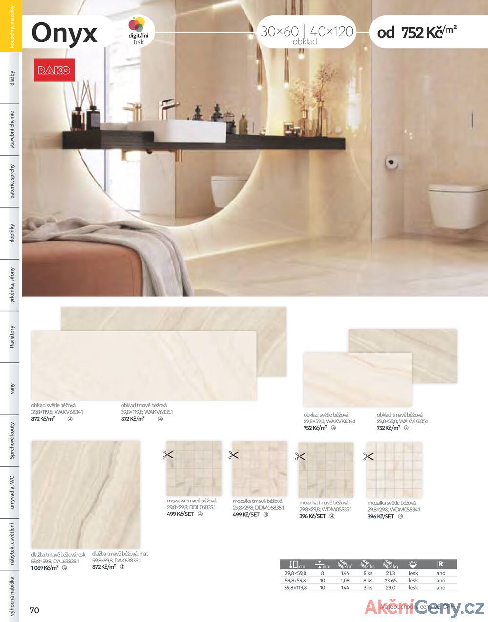 Leták Siko koupelny
platný do 31.12.2025 - strana 70