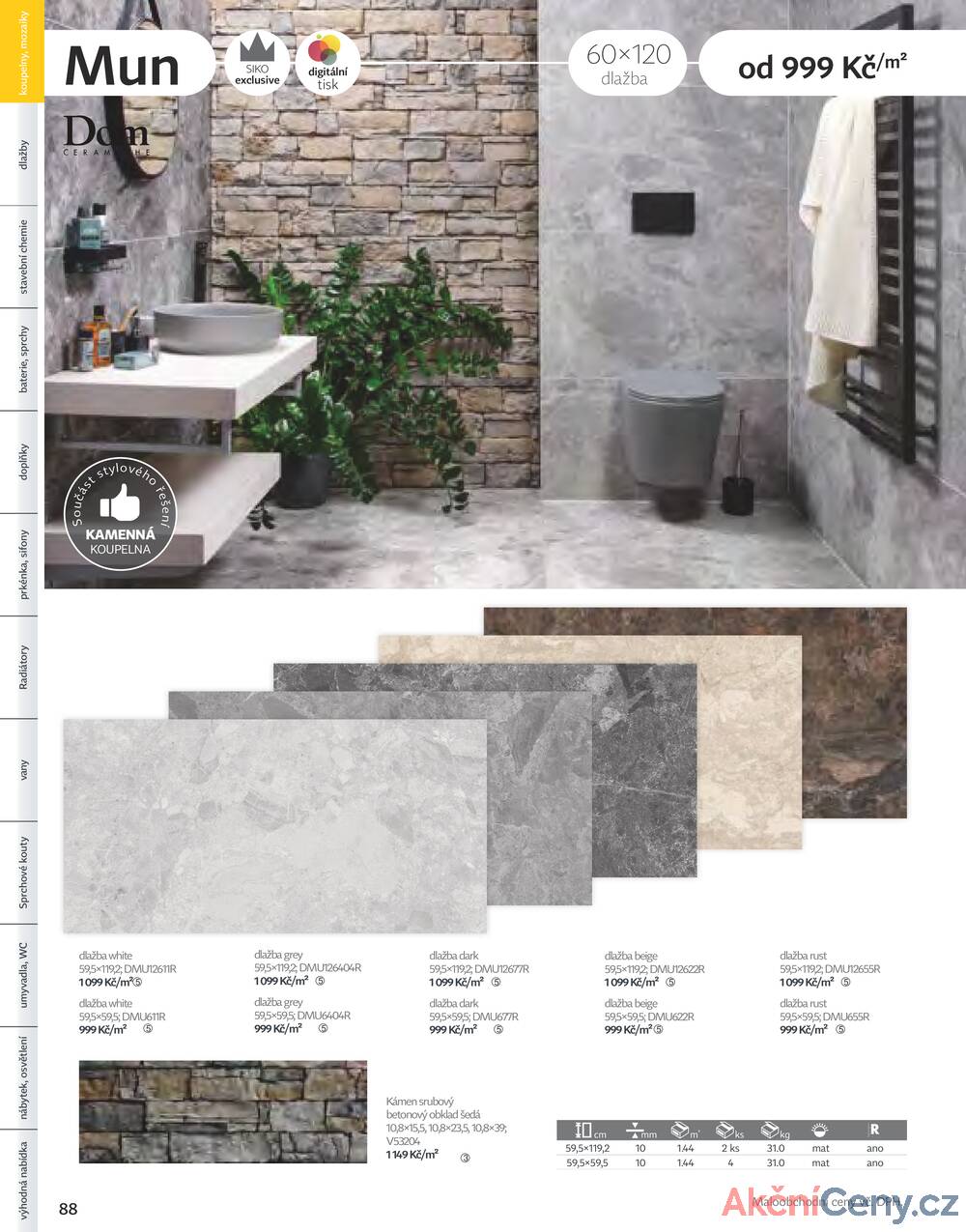 Leták Siko koupelny
platný do 31.12.2025 - strana 88