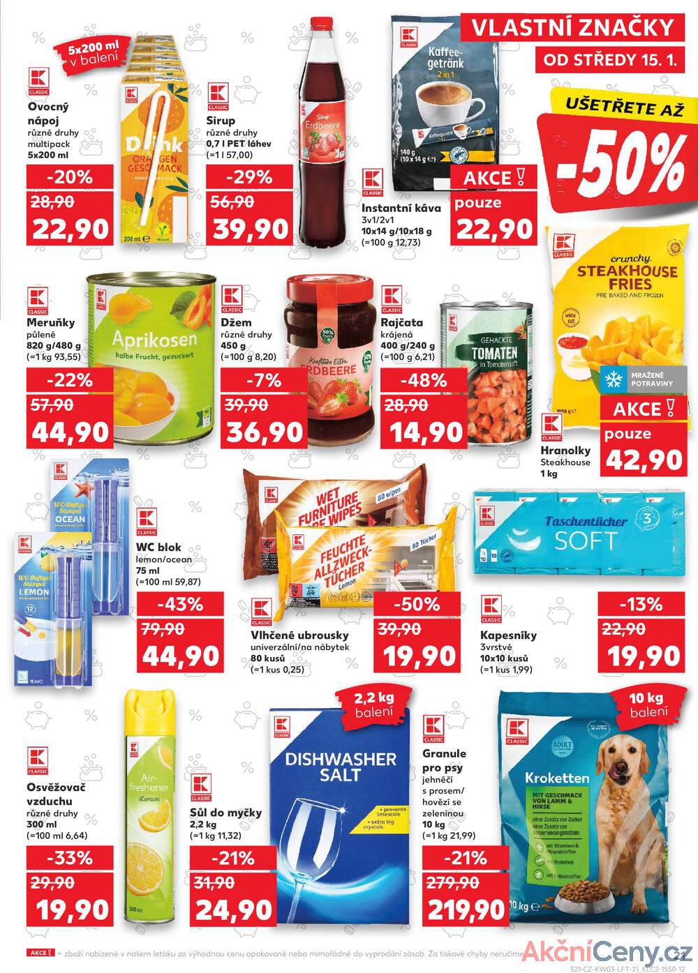 Leták Kaufland - Kaufland 15.1. - 21.1. - Kaufland - Kuřim - strana 21