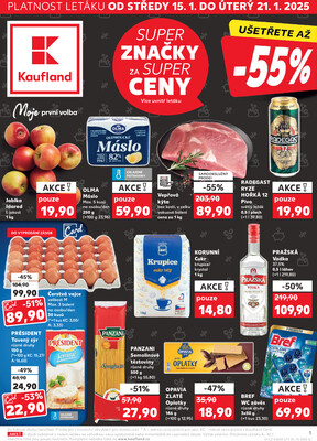 Leták Kaufland 15.1. - 21.1. - Kaufland - Uherské Hradiště