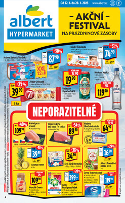 Leták Albert  Hypermarket od 22.1. do 28.1.2025