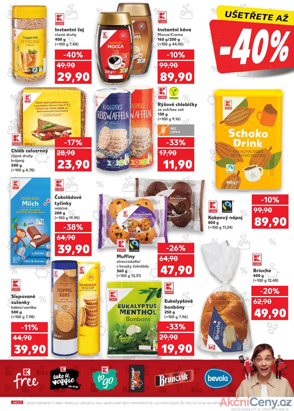 Leták Kaufland - Kaufland 22.1. - 28.1. - Kaufland - Prostějov (Olomoucká) - strana 21