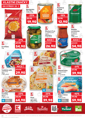 Kaufland 22.1. - 28.1. - Kaufland - Prostějov (Olomoucká)