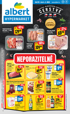 Leták Albert Hypermarket Jihomoravský od 29.1. do 4.2.2025