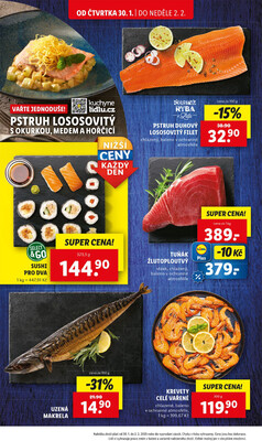 Lidl Čtvrtek od 30.1. do 2.2.2025