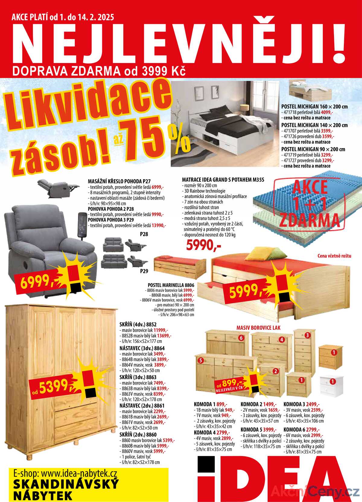 IDEA nábytek od 1.2. do 14.2.2025 strana 1