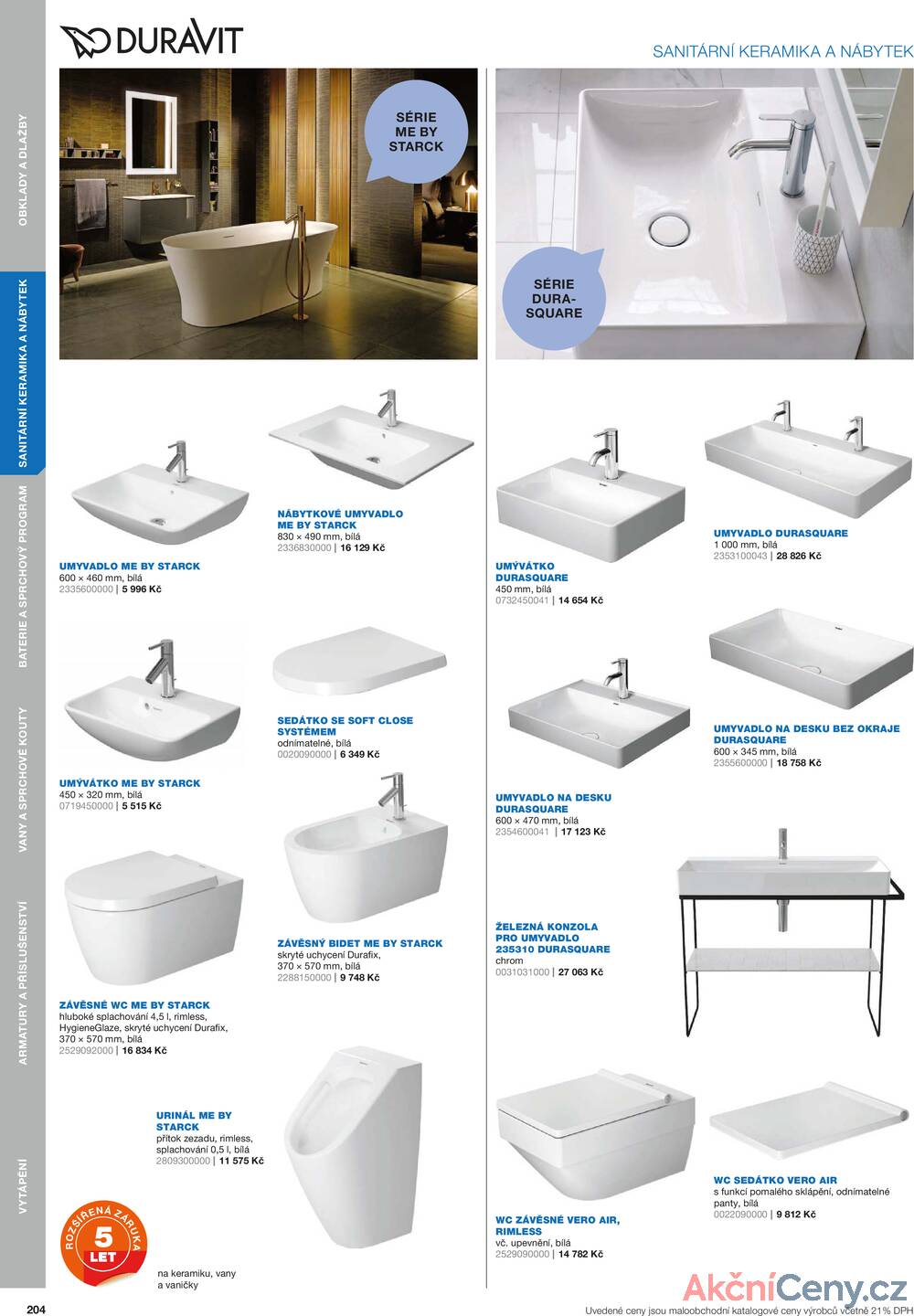 Leták Koupelny Ptáček
		  platný do 31.12.2025 - strana 204