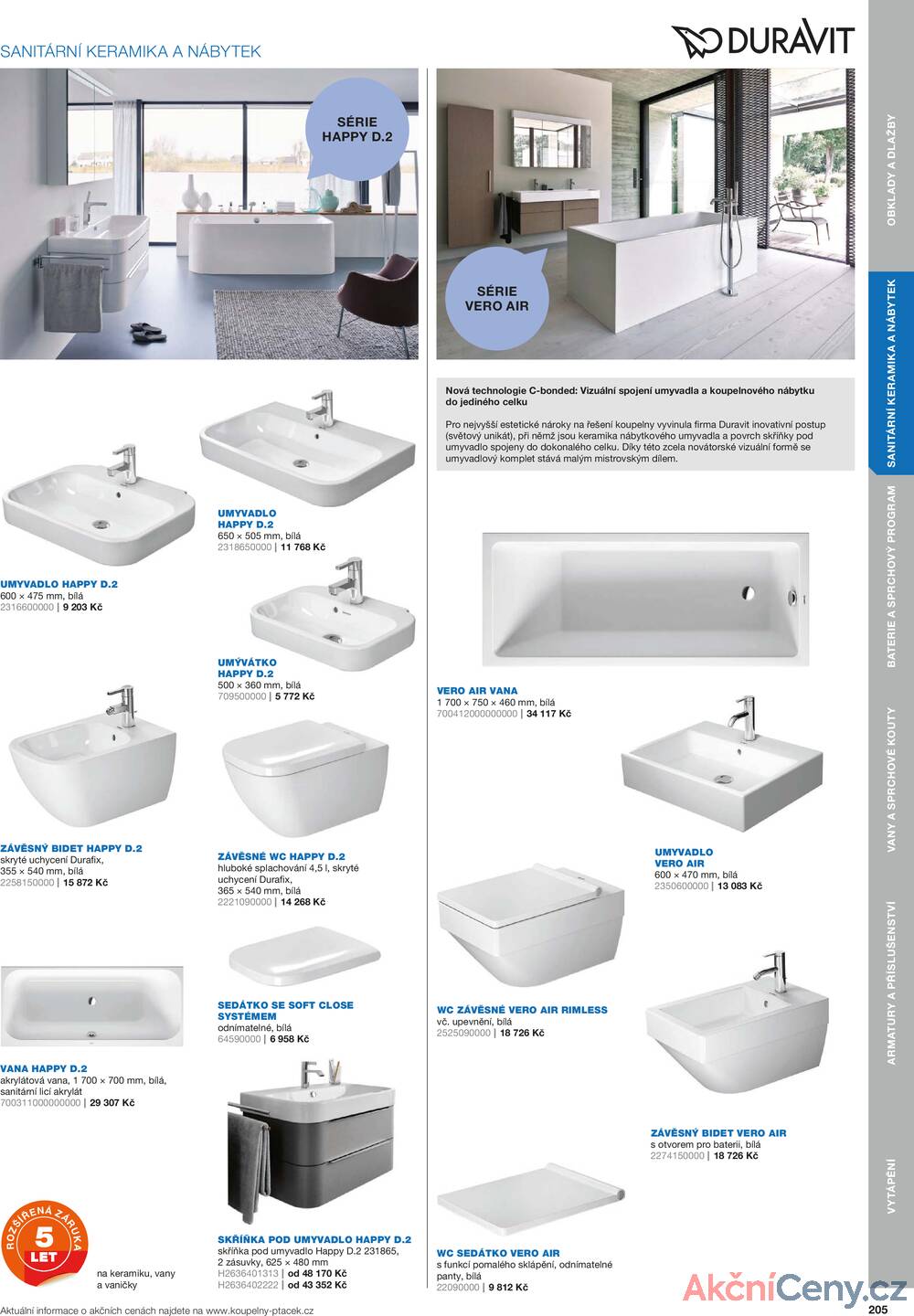Leták Koupelny Ptáček
		  platný do 31.12.2025 - strana 205