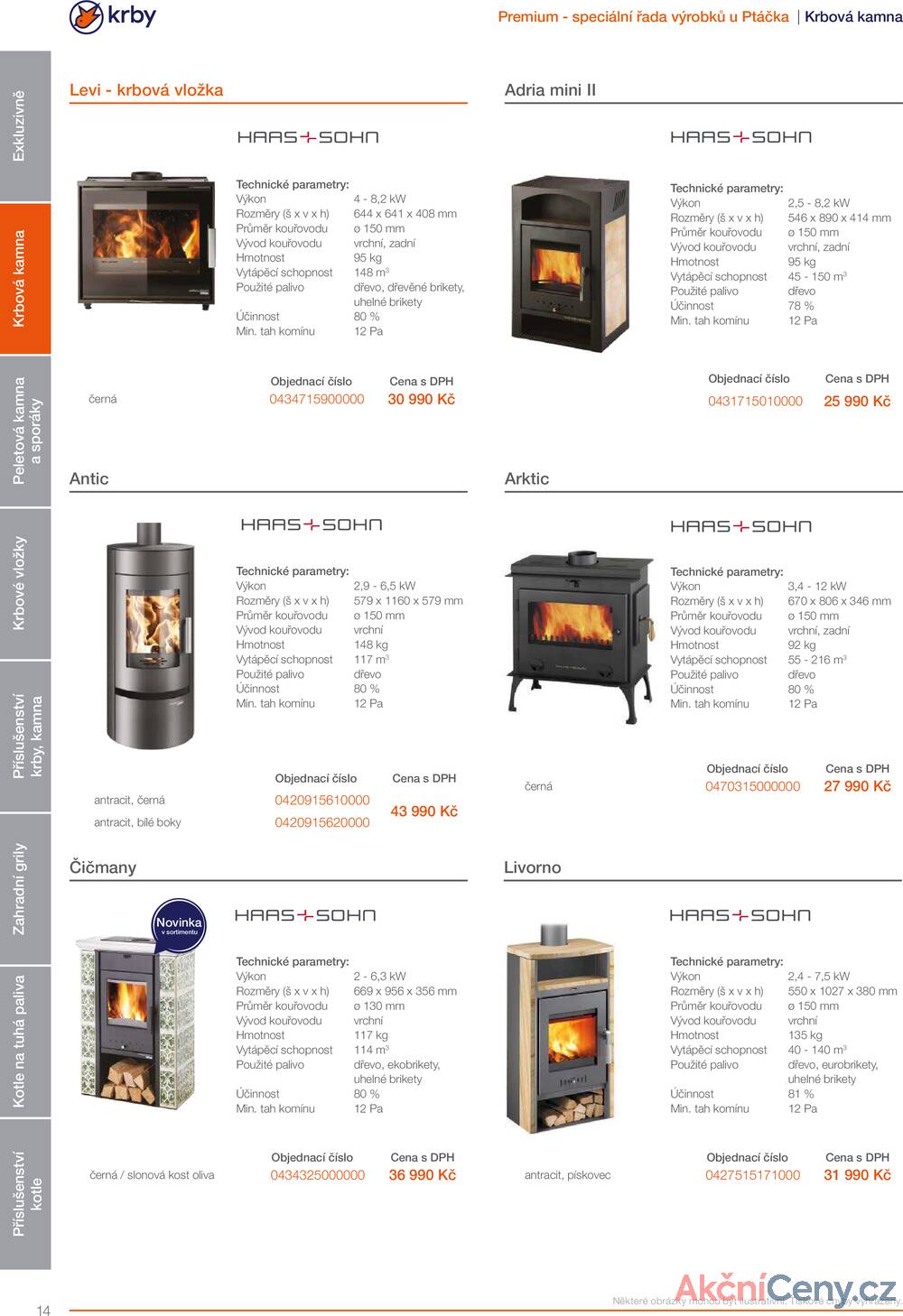 Leták Koupelny Ptáček
platný do 31.12.2025 - strana 14