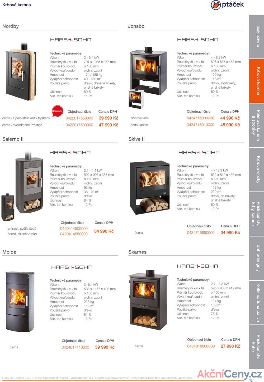 Leták Koupelny Ptáček
platný do 31.12.2025 - strana 15