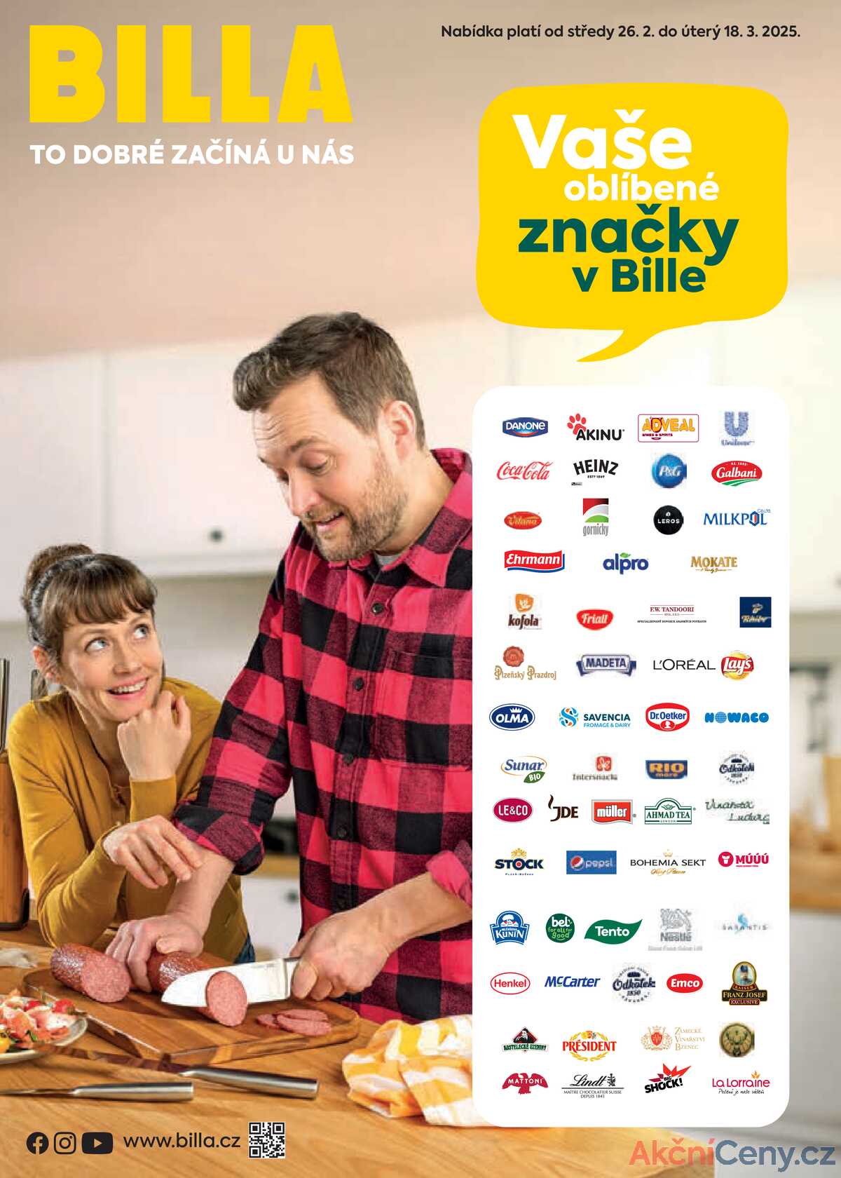 Billa katalog Partneři od 26.2. do 18.3.2025 strana 1