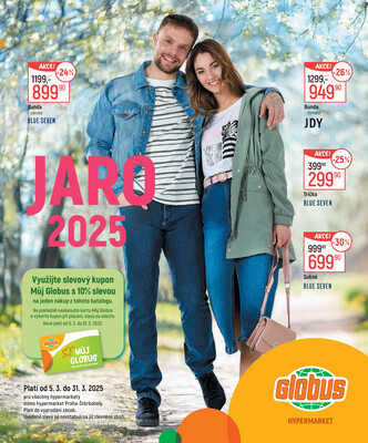 Akční leták Globus 5.3. - 31.3.2025 - Globus České Budějovice