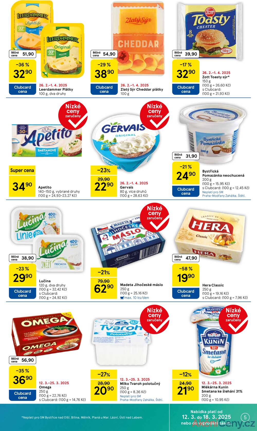 Leták Tesco - Tesco supermarkety od 12.3. do 18.3.2025 - strana 5