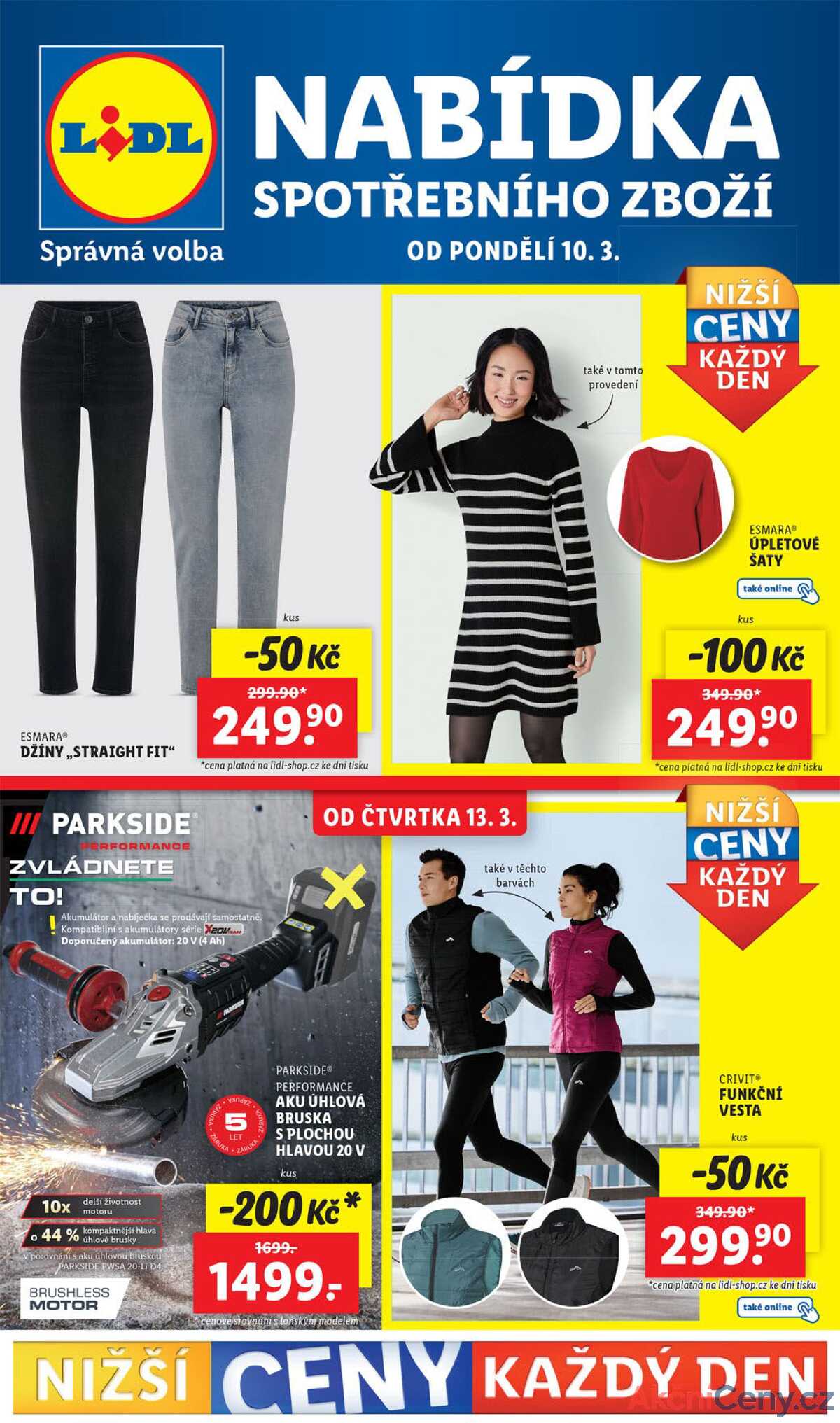 Lidl Spotřební zboží 10.3. - 16.3. strana 1