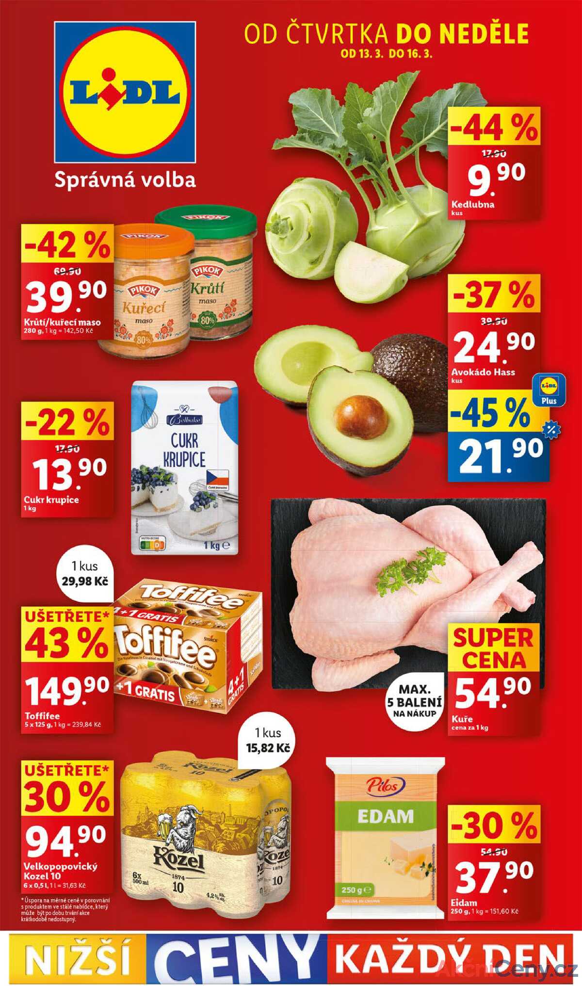 Lidl Čtvrtek od 13.3. do 16.3.2025 strana 1