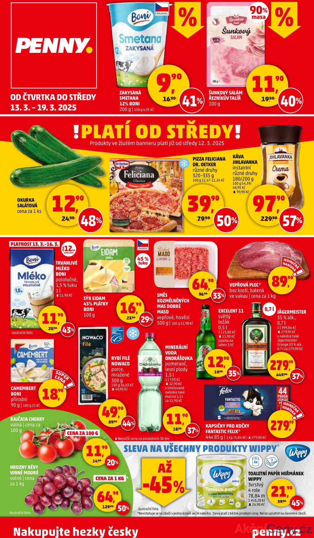 Penny Market od 13.3. do 19.3.2025 strana 1