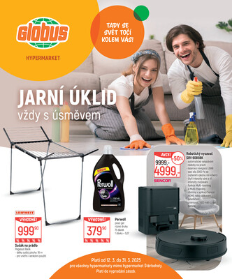 Akční leták Globus 12.3. - 31.3.2025 - Globus Praha - Čakovice