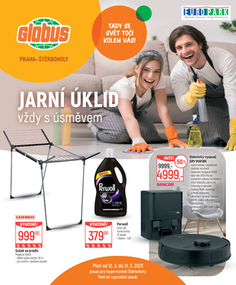 Akční leták Globus 12.3. - 31.3.2025 - Globus Praha - Štěrboholy