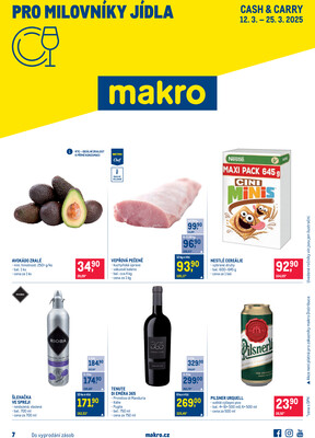 Makro Pro milovníky jídla do 25.3.