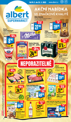 Albert Supermarket od 19.3. do 25.3.2025