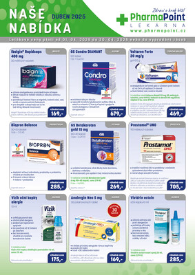 Pharma Point od 1.4. do 30.4.2025