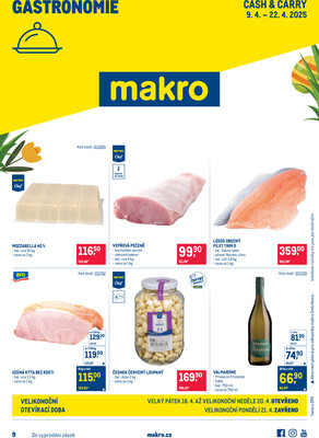 Makro Gastronomie do 22.4.